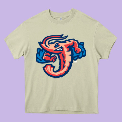 Jacksonville Jumbo Shrimp Heavy Core Tee Designed By Craftify