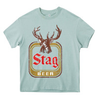 Arona Vintage Stag Beer, distressed Heavy Core Tee - Craftify