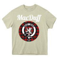 Mossy MacDuff Clan Scottish Name Coat Of Arms Tartan Heavy Core Tee - Craftify