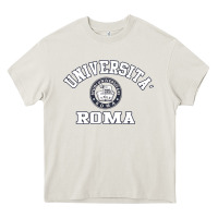 Cream universita roma [tb] Heavy Core Tee - Craftify