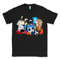 Black Soccer Coffee Cups Classic Tee - FaDigitalArtStudio