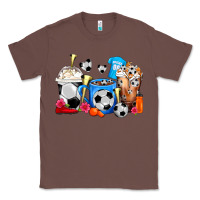 Chestnut Soccer Coffee Cups Classic Tee - FaDigitalArtStudio