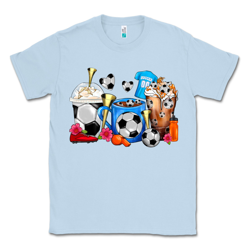 Soccer Coffee Cups Classic Tee by FaDigitalArtStudio | Teevron
