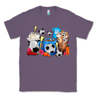 Lavender Soccer Coffee Cups Classic Tee - FaDigitalArtStudio
