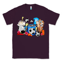 Plum Soccer Coffee Cups Classic Tee - FaDigitalArtStudio