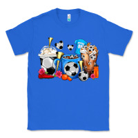 True Royal Soccer Coffee Cups Classic Tee - FaDigitalArtStudio