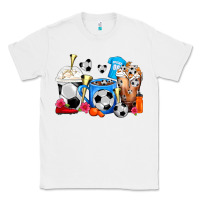 White Soccer Coffee Cups Classic Tee - FaDigitalArtStudio