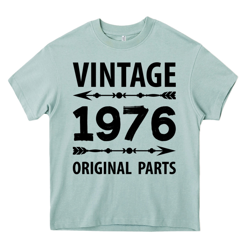 Vintage 1976 Original Parts Heavy Core Tee by Craftify | Teevron