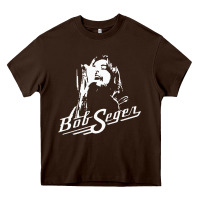 Chocolate Brown seger merchandise Heavy Core Tee - Craftify
