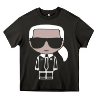 Asphalt KARLS LAGERFELDS Heavy Core Tee - Craftify