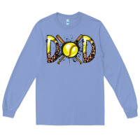 Colony Blue dad softball Long Sleeve Tee - RacoonDesign