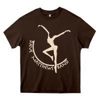 Chocolate Brown dancing pose Heavy Core Tee - Craftify