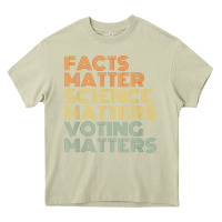 Mossy facts matter science matters voting matters liberal democrat t shirt c Heavy Core Tee - Craftify