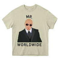 Mossy Pitbull Mr Worldwide Classic Heavy Core Tee - Craftify
