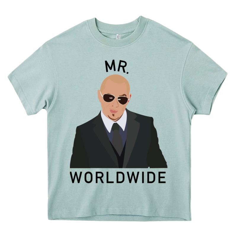 Pitbull Mr Worldwide Classic Heavy Core Tee by Craftify | Teevron