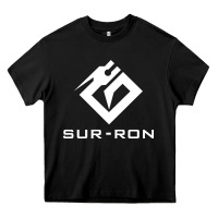 Black sur ron 3 wht music Heavy Core Tee - Craftify