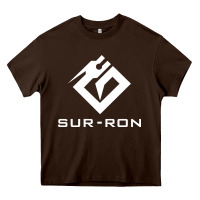 Chocolate Brown sur ron 3 wht music Heavy Core Tee - Craftify