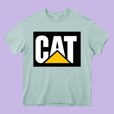 Cat Heavy Core Tee Designed By Craftify