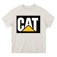 Cream cat Heavy Core Tee - Craftify