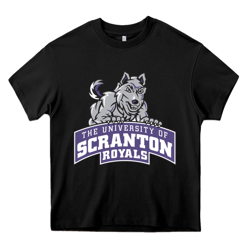 University Of Scranton Heavy Core Tee by Craftify | Teevron