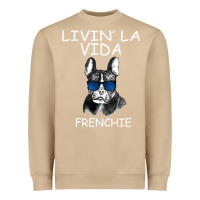 Mushroom Livin' la vida Frenchie Heavyweight Sweatshirt - Bettercallsaul