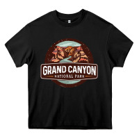Black grand canyon national park Heavy Core Tee - Craftify