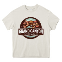 Cream grand canyon national park Heavy Core Tee - Craftify
