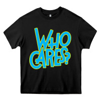 Black who cares Heavy Core Tee - Craftify