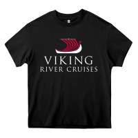 Black Luxury Cruises-Viking River Heavy Core Tee - Craftify