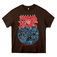 Chocolate Brown Morbid Angel - Altars of Madness Old School US Death Metal Heavy Core Tee - Craftify