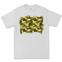 Dove Grey camouflage background Premium Tee - BundleAndBundleShop