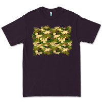 Plum camouflage background Premium Tee - BundleAndBundleShop