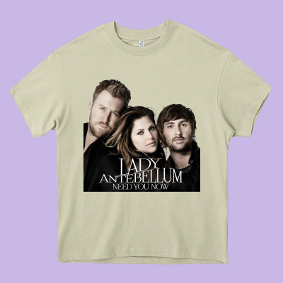 Lady Antebellum Heavy Core Tee Designed By Craftify