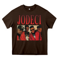 Chocolate Brown JODECI 90S RB FUNK THROWBACK Heavy Core Tee - Craftify
