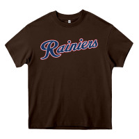 Chocolate Brown good | tacoma rainiers | baseball Heavy Core Tee - Craftify