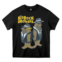 Black The Flinstones, The Flinstones art, The Flinstones vintage, The Flinst Heavy Core Tee - Craftify