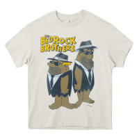 Cream The Flinstones, The Flinstones art, The Flinstones vintage, The Flinst Heavy Core Tee - Craftify