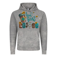 Cloud Rock but first coffee Vintage Hoodie - Artiststas