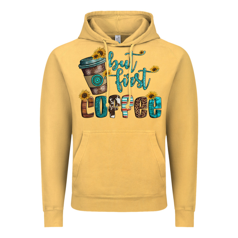 But First Coffee Vintage Hoodie by Artiststas | Teevron