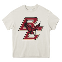 Cream boston college Heavy Core Tee - Craftify