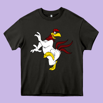 Foghorn Leghorn Looney Heavy Core Tee Designed By Craftify