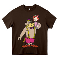 Chocolate Brown Magilla Gorilla Ogee Classic Heavy Core Tee - Craftify
