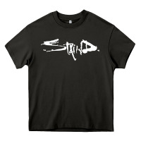 Asphalt staind Heavy Core Tee - Craftify