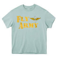 Arona Vintage Fly Army Military Pilot Army Aviation Branch Heavy Core Tee - Craftify