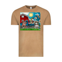 Vintage Camel happy easter Vintage Tee - CowhideDigitalArt