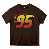 Chocolate Brown No 95 McQueen Heavy Core Tee - Craftify