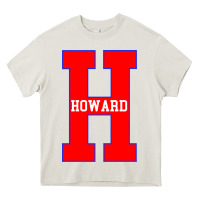 Cream howard letter Heavy Core Tee - Craftify