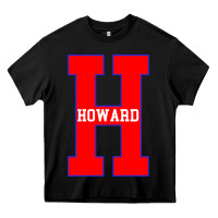 Black howard letter Heavy Core Tee - Craftify