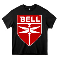 Black Bell Helicopter Textron Aerospace Heavy Core Tee - Craftify