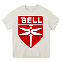 Cream Bell Helicopter Textron Aerospace Heavy Core Tee - Craftify